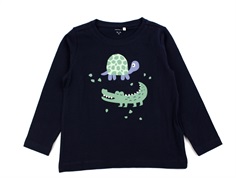 Name It dark sapphire animal top